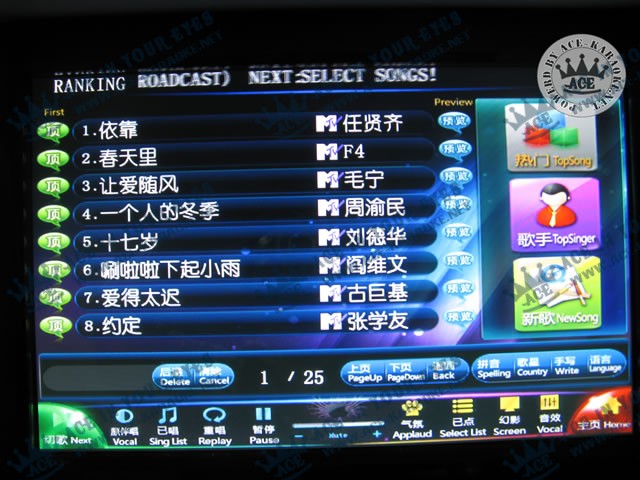 Dual Hard Disk Karaoke Jukebox Screenshot7